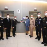 วช. จับมือ สวทช. และ วท.กห. ส่งมอบนวัตกรรม MagikTuch ลิฟต์ไร้สัมผัส สู่วิถีชีวิตใหม่ ลดเสี่ยง-เลี่ยงเชื้อโรค แก่โรงพยาบาล 3 เหล่าทัพ